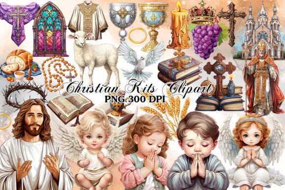 Christian Kits Sublimation Clipart