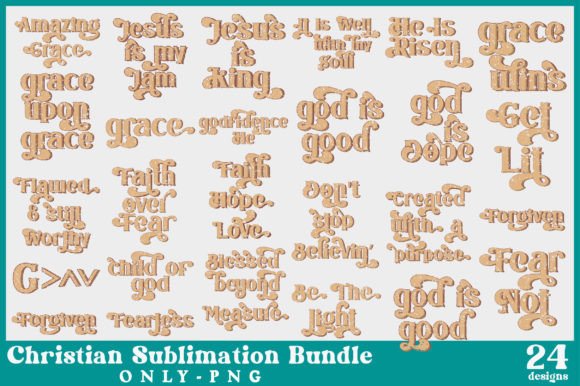Christian Sublimation Bundle Vol-4 & Crafts