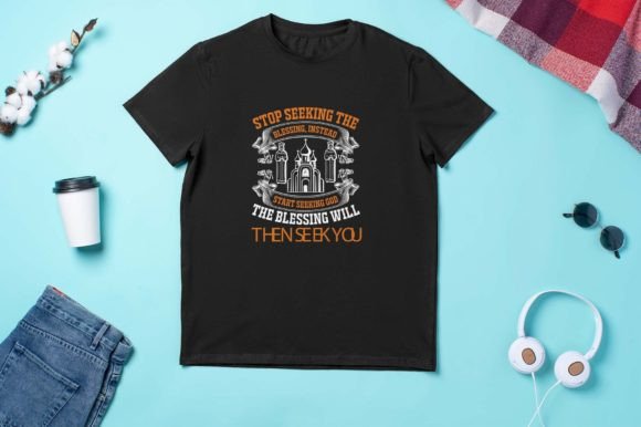Christian-Tshirt-Design-Vector & Print Templates