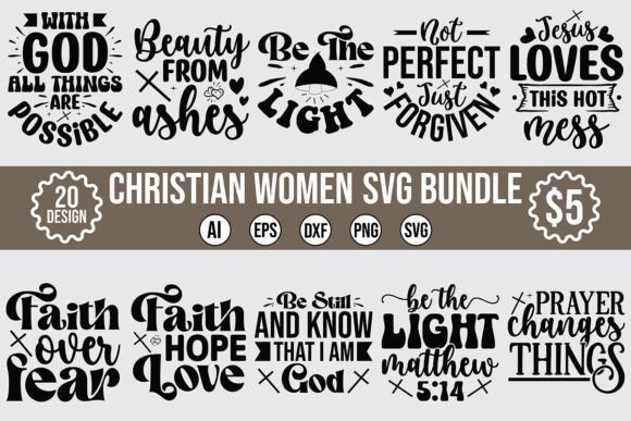 Christian Women Bundle Vol-3 & Crafts