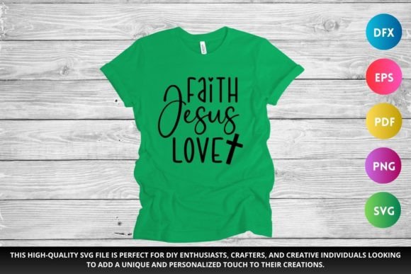 Faith in Jesus SVG Christian SVG Crafts
