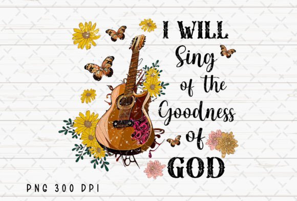 Goodness of God Christian Bible Verse Illustrations
