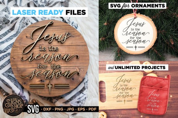 Jesus is the Reason SVG Door Sign: A Designer's Review