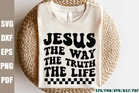 Jesus the Way the Truth the Life Retro & Crafts