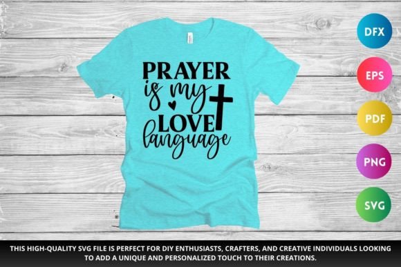 Prayer is My Love SVG Christian SVG Crafts