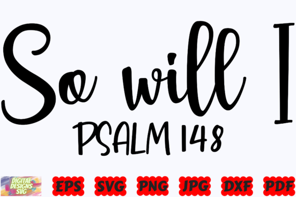 So Will I SVG Religious SVG Christian